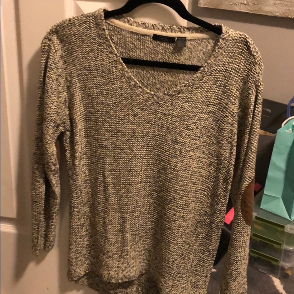 Knit cotton sweater